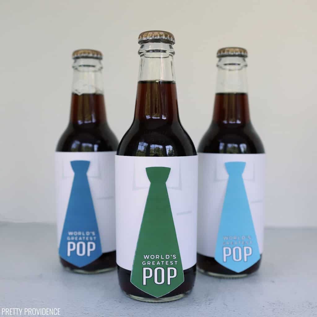 Soda Pop Father's Day Gift Idea - Pretty Providence