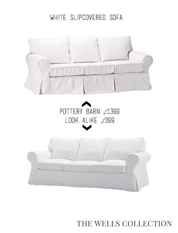 Pottery Barn Sofa for Less