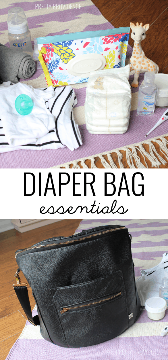 Diaper Bag Essentials! Things you NEVER want to leave the house without!