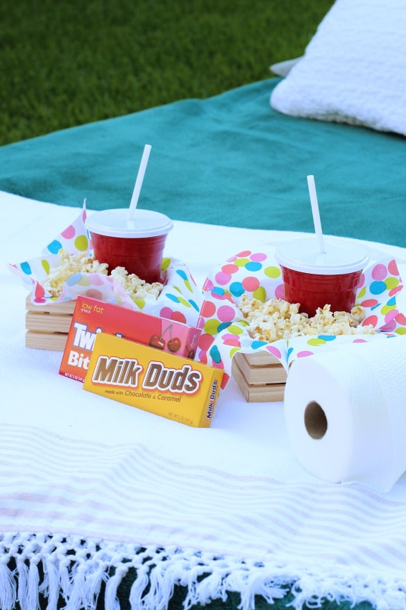 on my summer bucket list! backyard movie night! grab an air mattress + laptop and have a fun movie night in your backyard! 