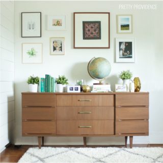Mid Century Modern Credenza rescued from the curb!