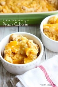 Easy Peach Cobbler