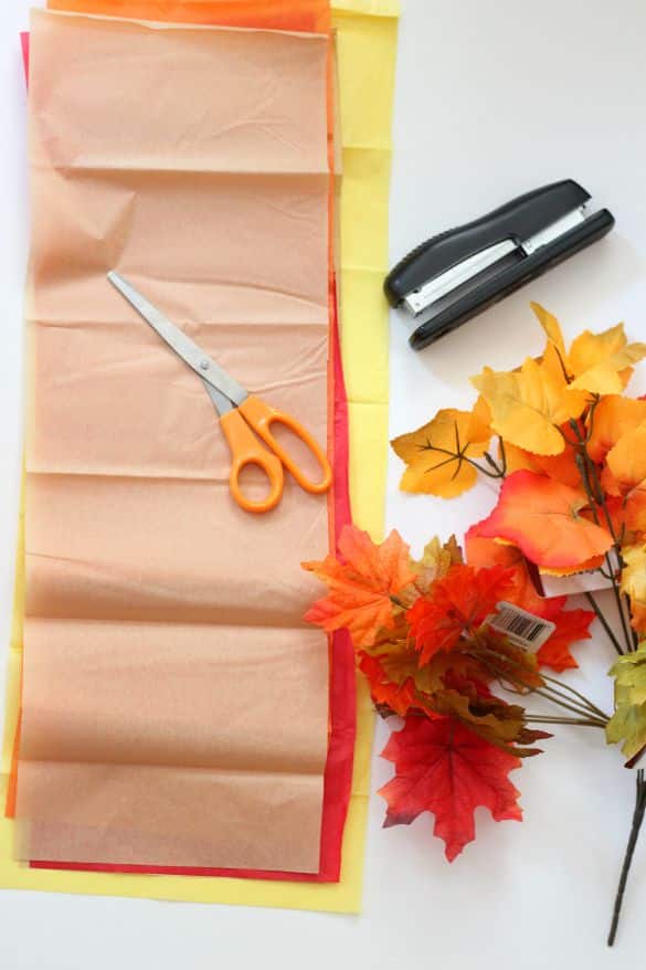 fall paper garland