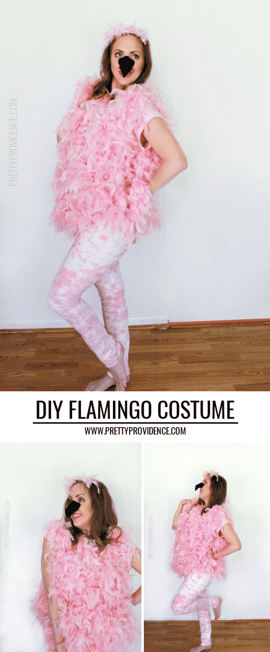 DIY Flamingo Costume