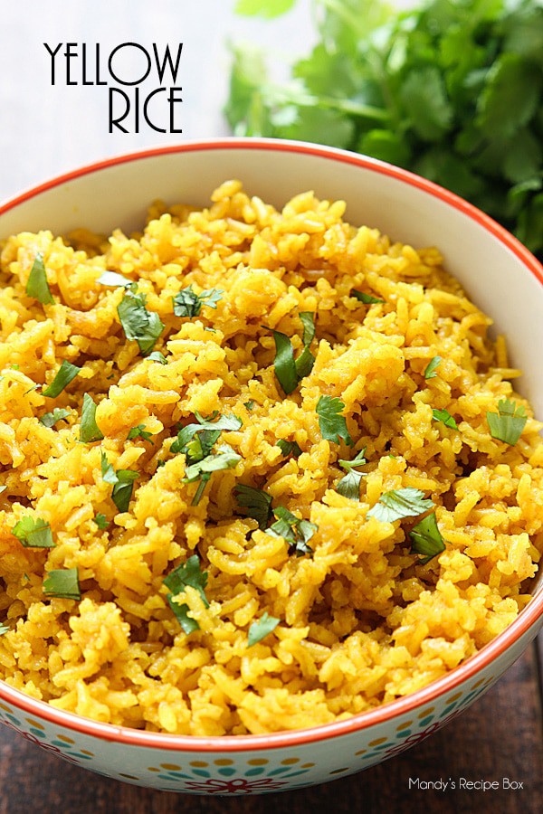 Yellow Rice | mandysrecipeboxblog.com