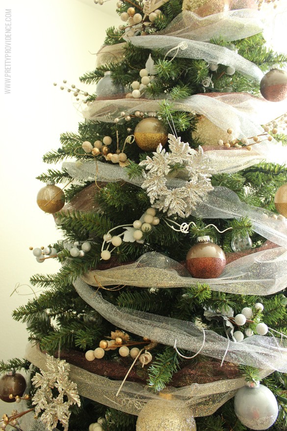 Whimsical Precious Metals Christmas Tree | Pretty Providence | Bloglovin’