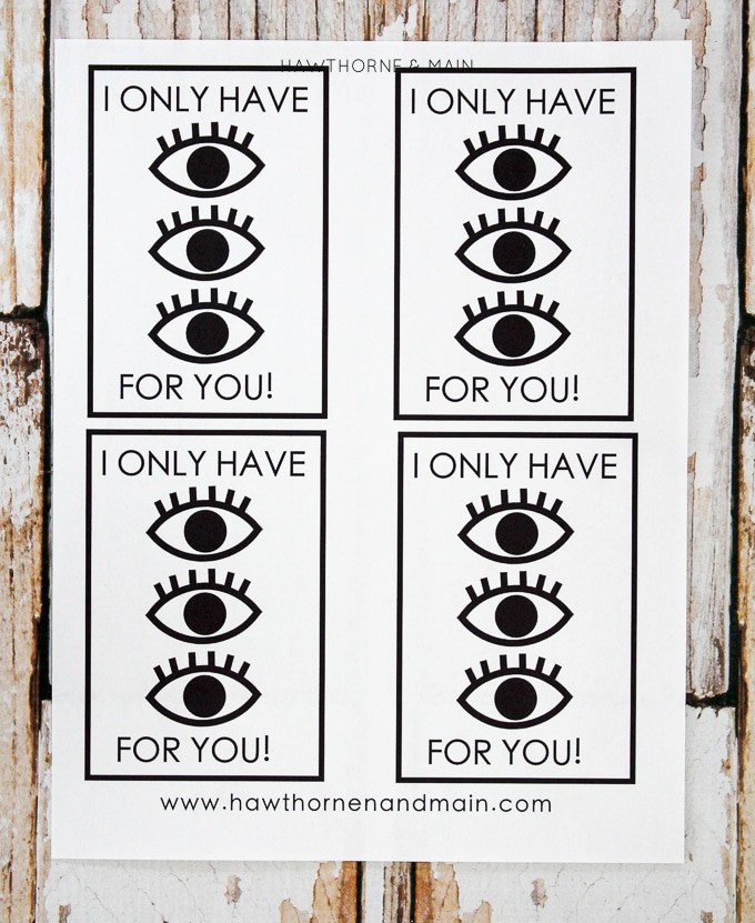 i-only-have-eyes-for-you-printable-with-gift-bag-idea