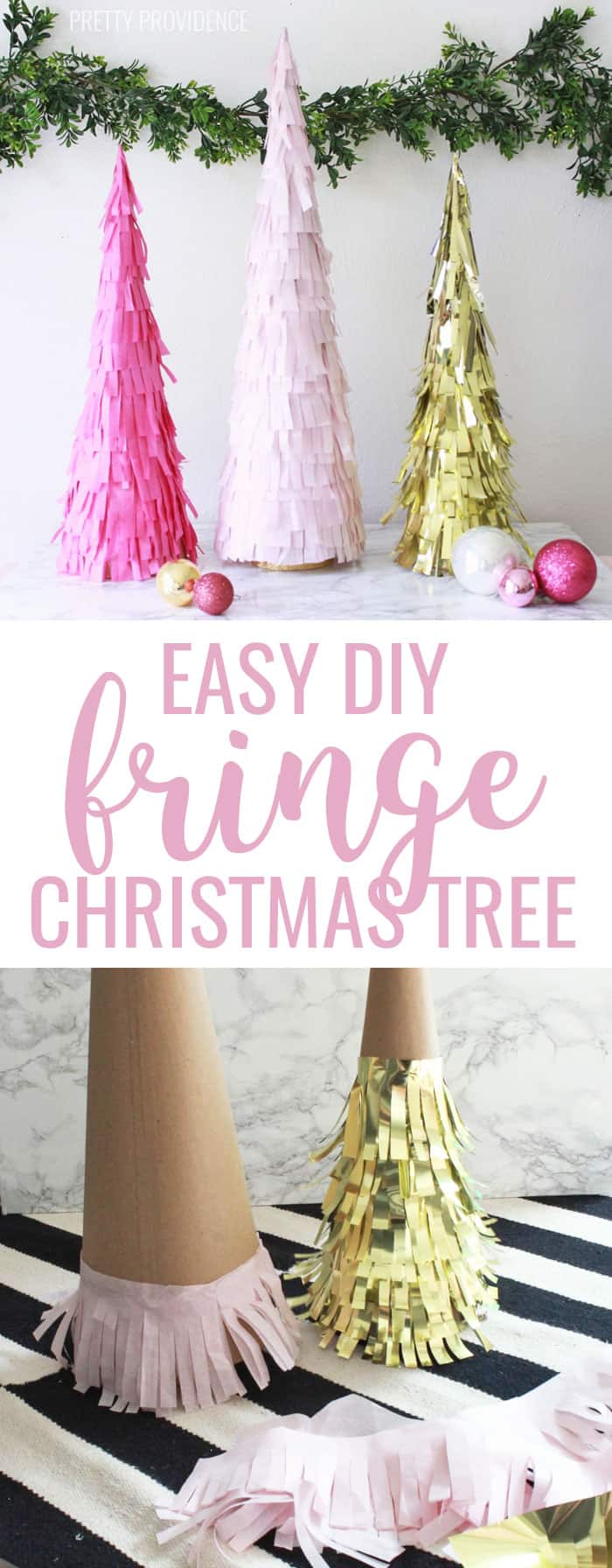 Cheap DIY Christmas Decorations Tissue Paper