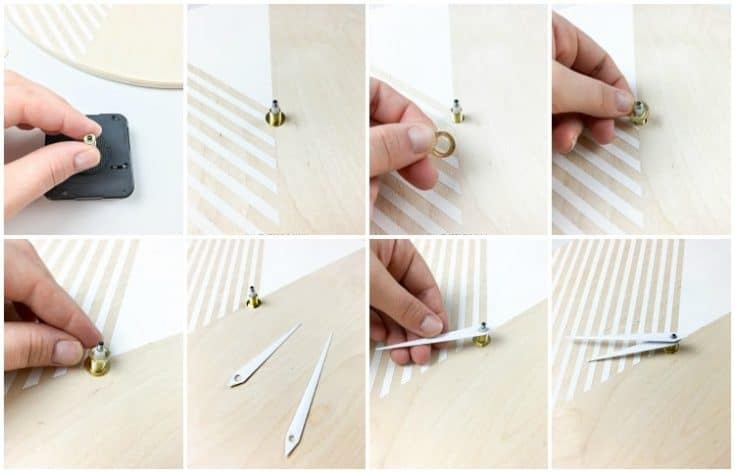 DIY Wood Clock - Pretty Providence