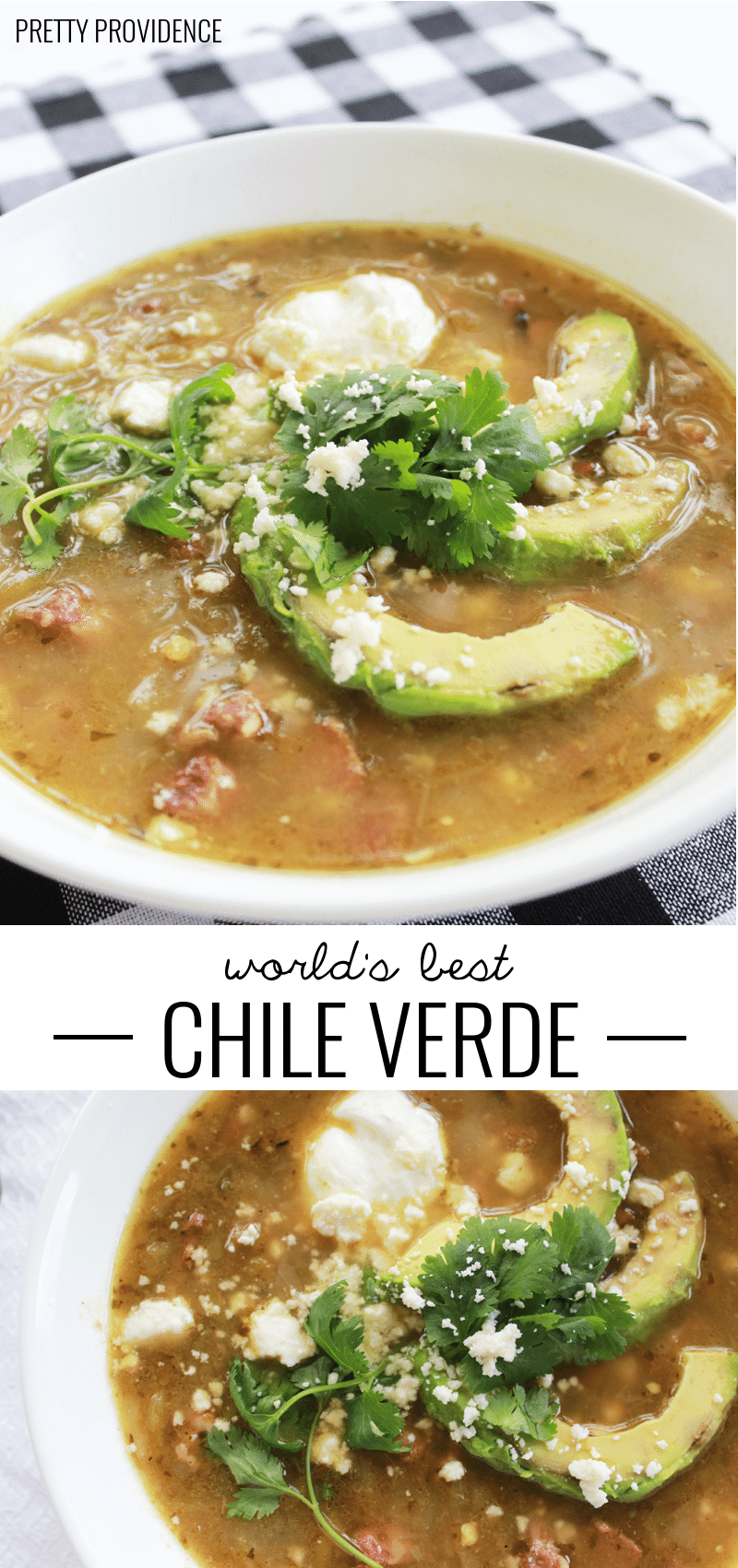 The best Chile Verde you will ever, ever eat!