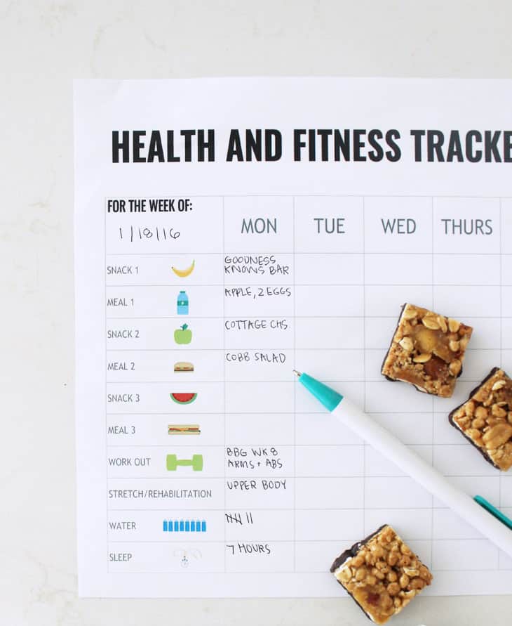 Food Excercise Tracker
