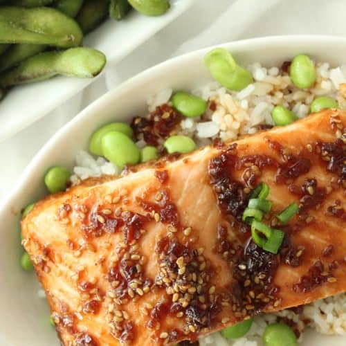 Easy Salmon Teriyaki - Pretty Providence