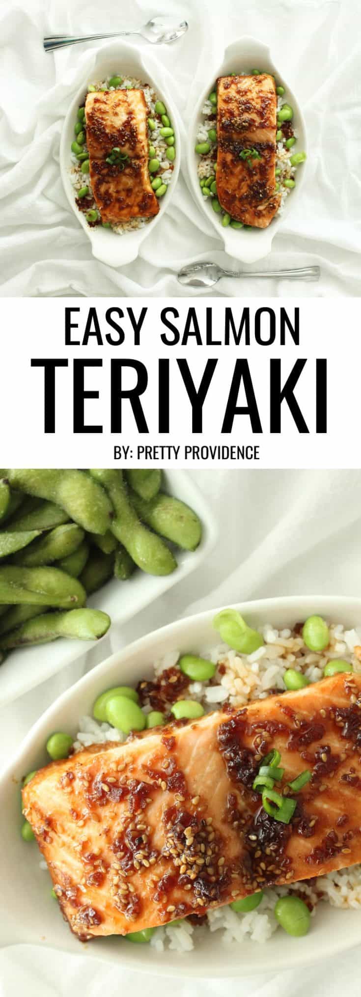 Easy Salmon Teriyaki - Pretty Providence