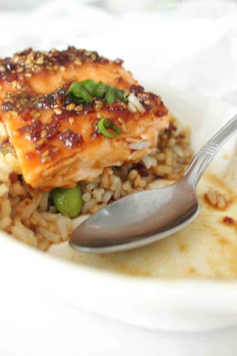 Literally the best salmon I have ever eaten, and when she says easy, she means easy! Definitely gonna become a staple at our house! 