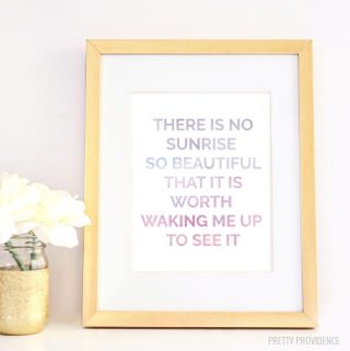 The Mindy Project Quote - Free Printable at prettyprovidence.com!