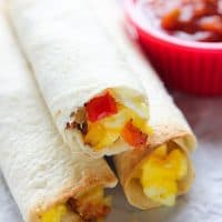 Breakfast Taquitos