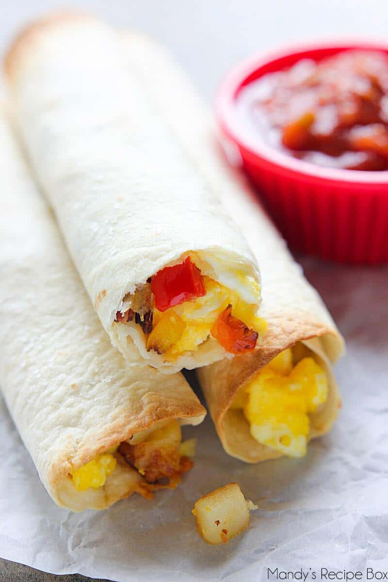 Breakfast Taquitos - Pretty Providence