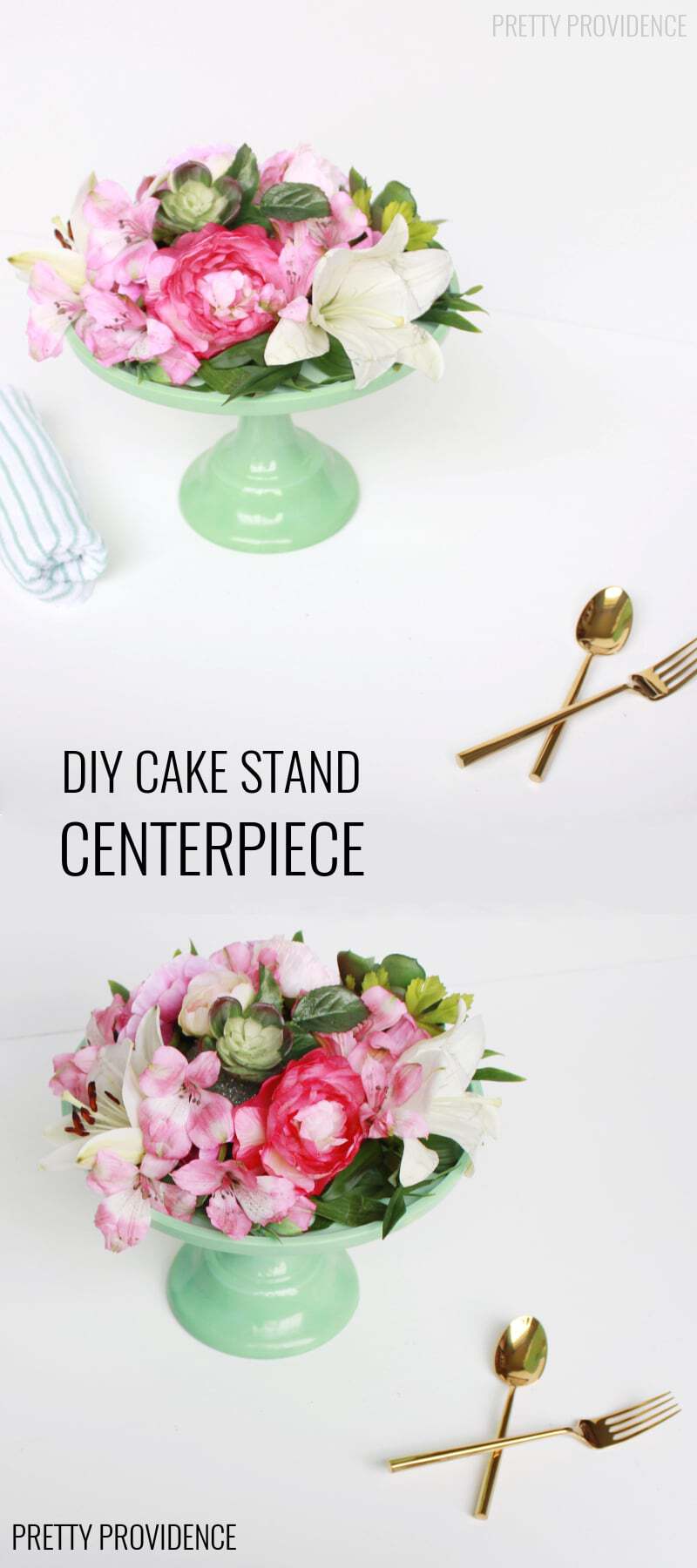 Flower cake clearance stand