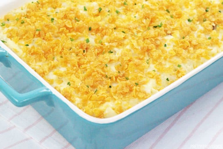 Funeral Potatoes (Cheesy Cornflake Potatoes) Pretty Providence