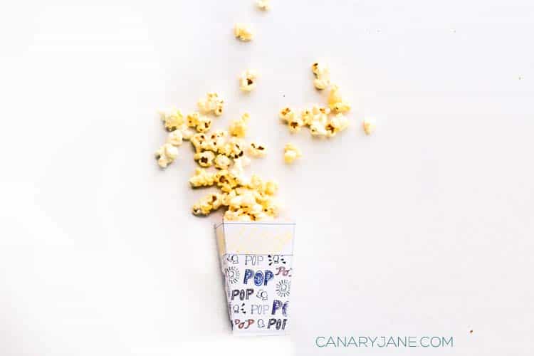 printable coloring popcorn boxes for family fun and movie night
