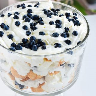 3 Ingredient Blueberry Trifle