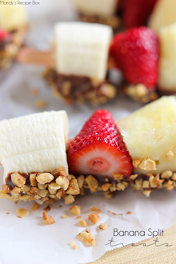 Banana Split Treats