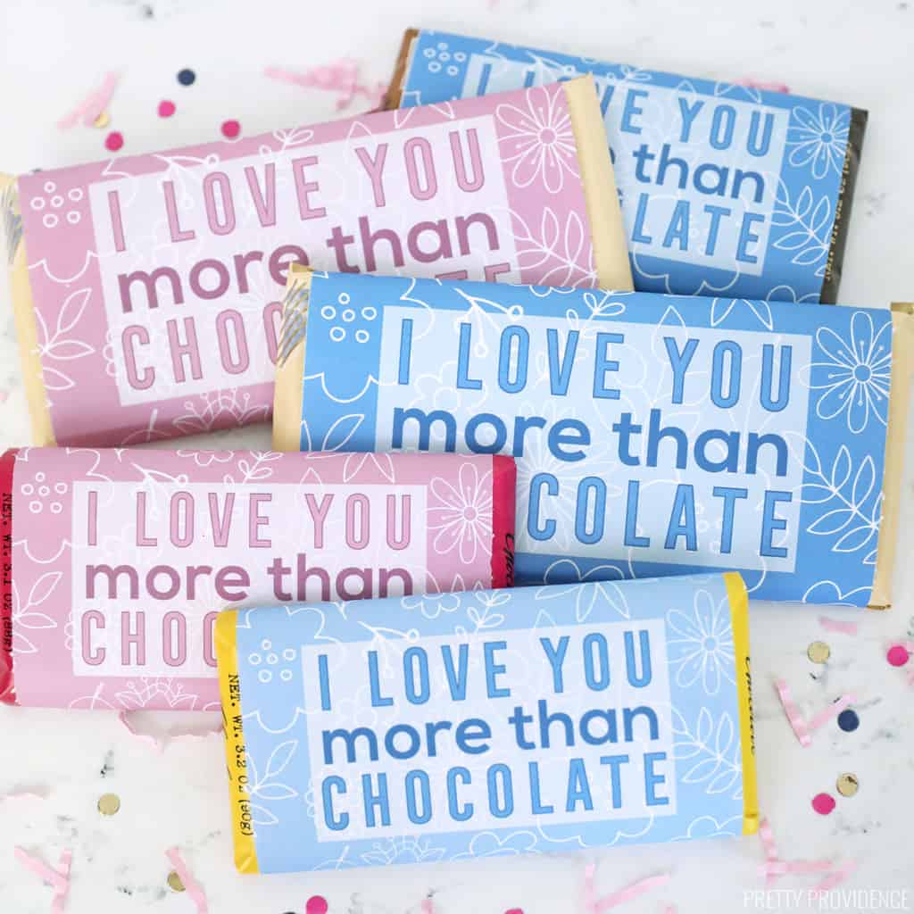 Mothers Day Candy Bar Wrappers by Pretty Providence