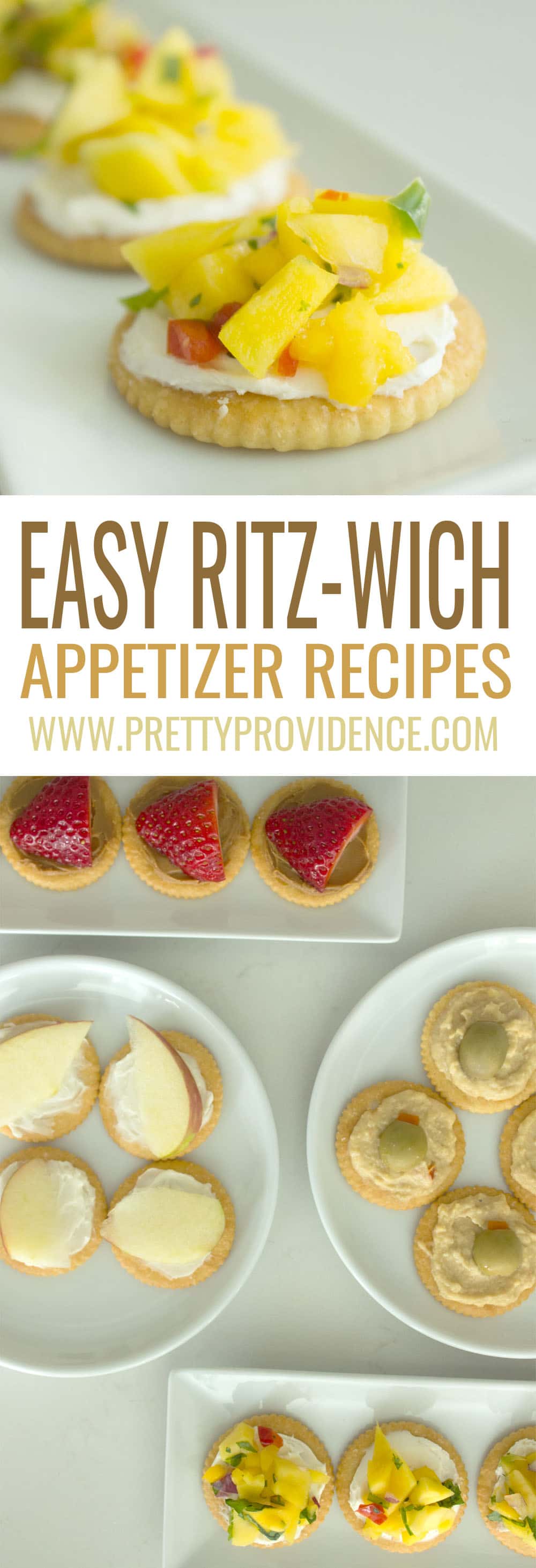 There is literally NOTHING easier or more delicious than these RITZwich recipes! Whether its for a big party or gathering or just afternoon snacking with my kids, these are always a major hit! 