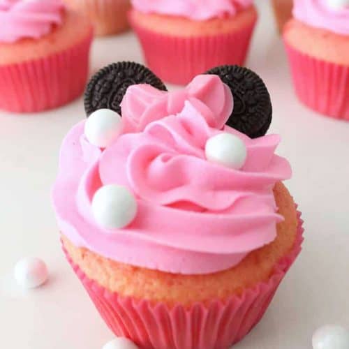Minnie Mouse Cupcakes