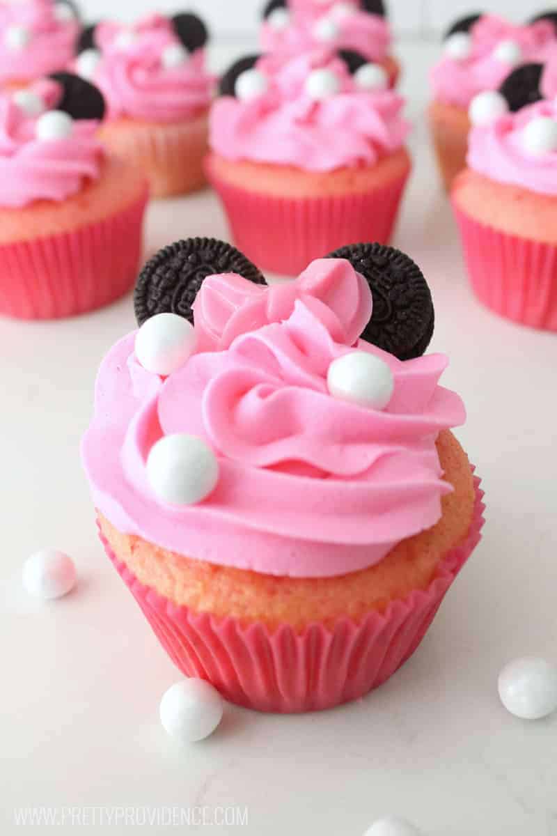 Minnie Mouse Cupcakes