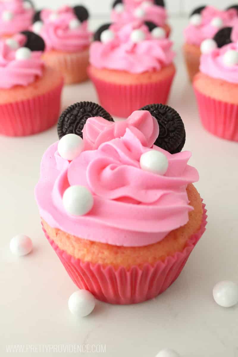 Minnie Mouse Cupcakes