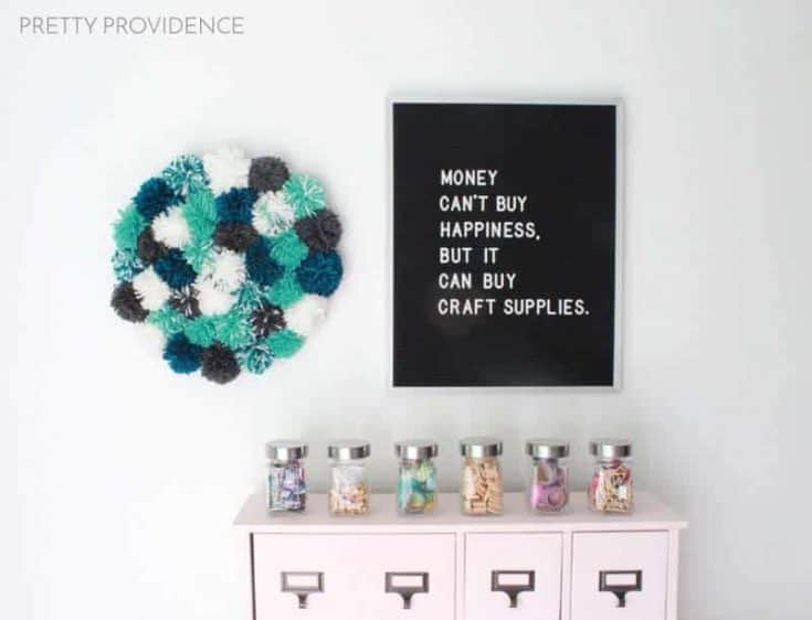 Picture of Pom Pom Wall Decor