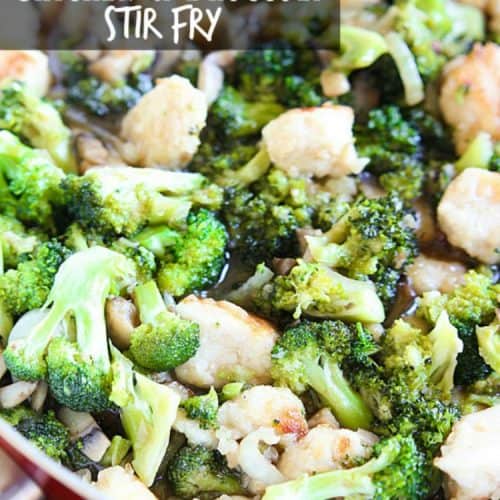 Chicken and Broccoli Stir-Fry - Pretty Providence