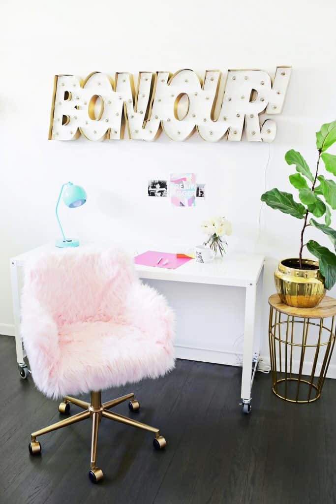 Furry Chair Makeover on ABM!