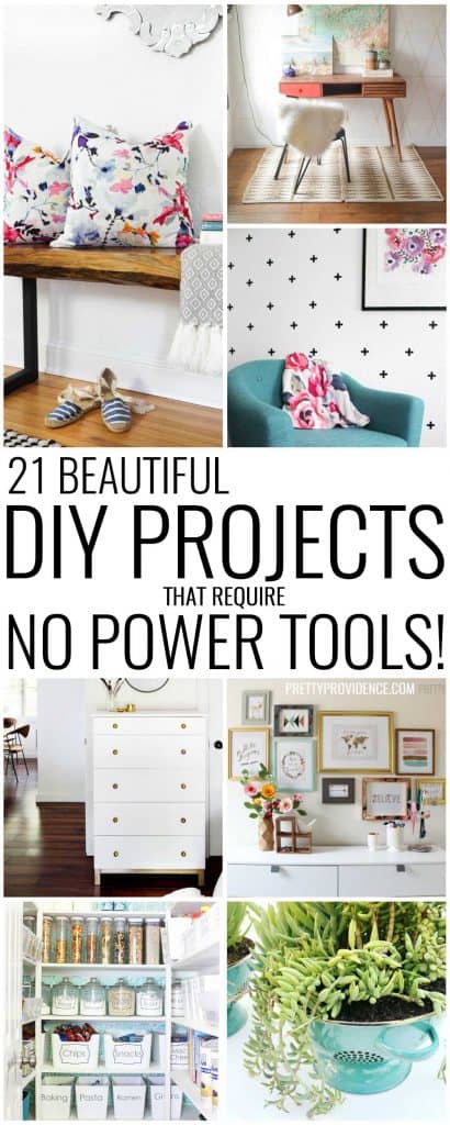 DIY Projects That Don't Require Power Tools