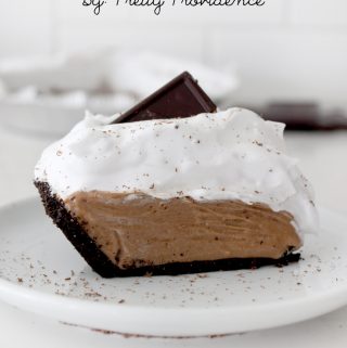 Chocoholics unite! This french silk pie is out of this world delicious! We've never had a Thanksgiving without this staple and best part is, it's so easy to make!