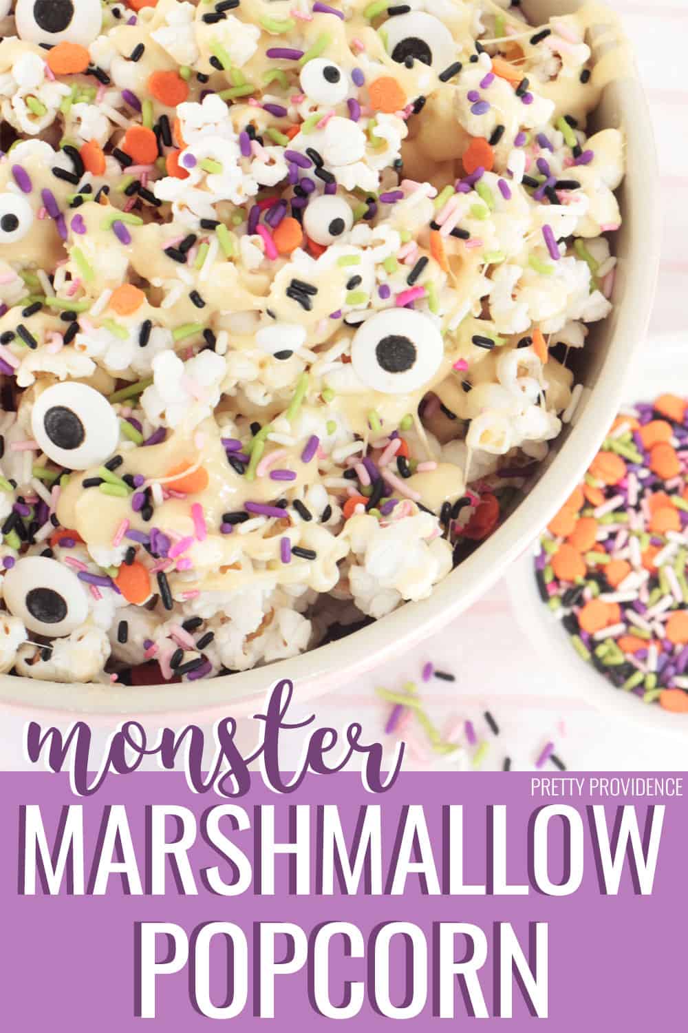 Monster Marshmallow Halloween Popcorn