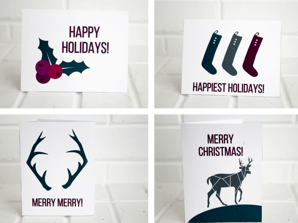 Holiday greeting cards are not gone! Sending a sweet and thoughtful gift to those you care about is sure to make their day. Print these cards out for free! 