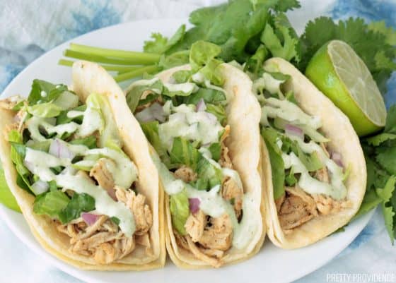 Cafe Rio Chicken Recipe Crockpot Shredded Chicken Tacos   Cafe Rio Chicken Copy 560x401 