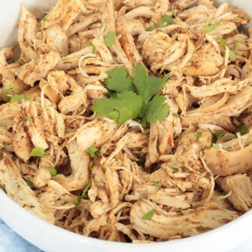 Cafe Rio Chicken Recipe Crockpot Shredded Chicken Tacos   Cafe Rio Chicken Feature 500x500 