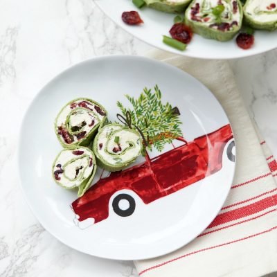 Cranberry and Feta Pinwheels