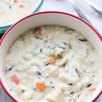 Creamy Chicken and Wild Rice Soup