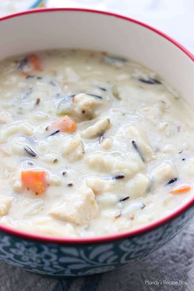 Creamy Chicken and Wild Rice Soup