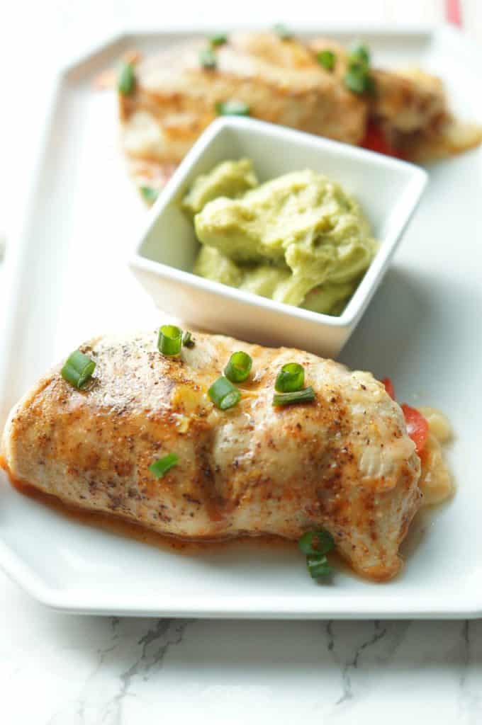 Healthy Fajita Stuffed Chicken Pretty Providence