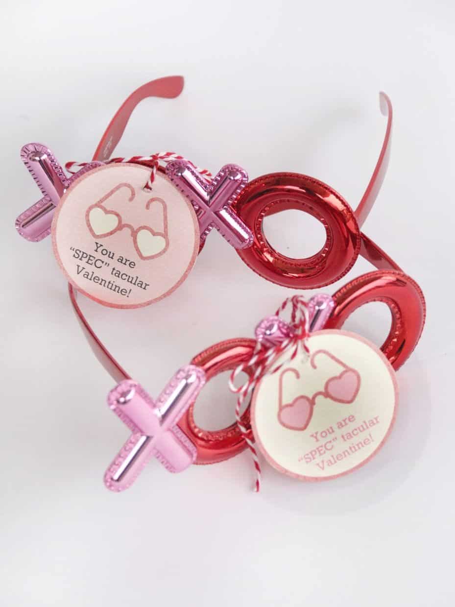 Free Valentine printabe from Fun 365 Oriental Trading Valentines Day Glasses