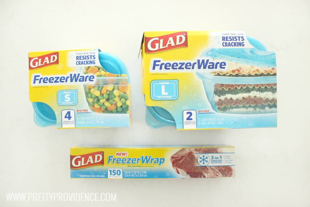 Freezer Meal Gift Idea with Free Printables