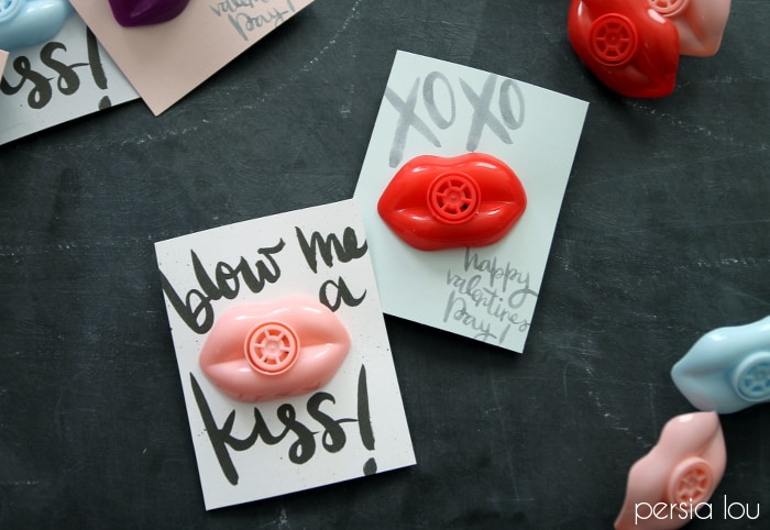 Free Printable Washi Tape Valentines - Persia Lou