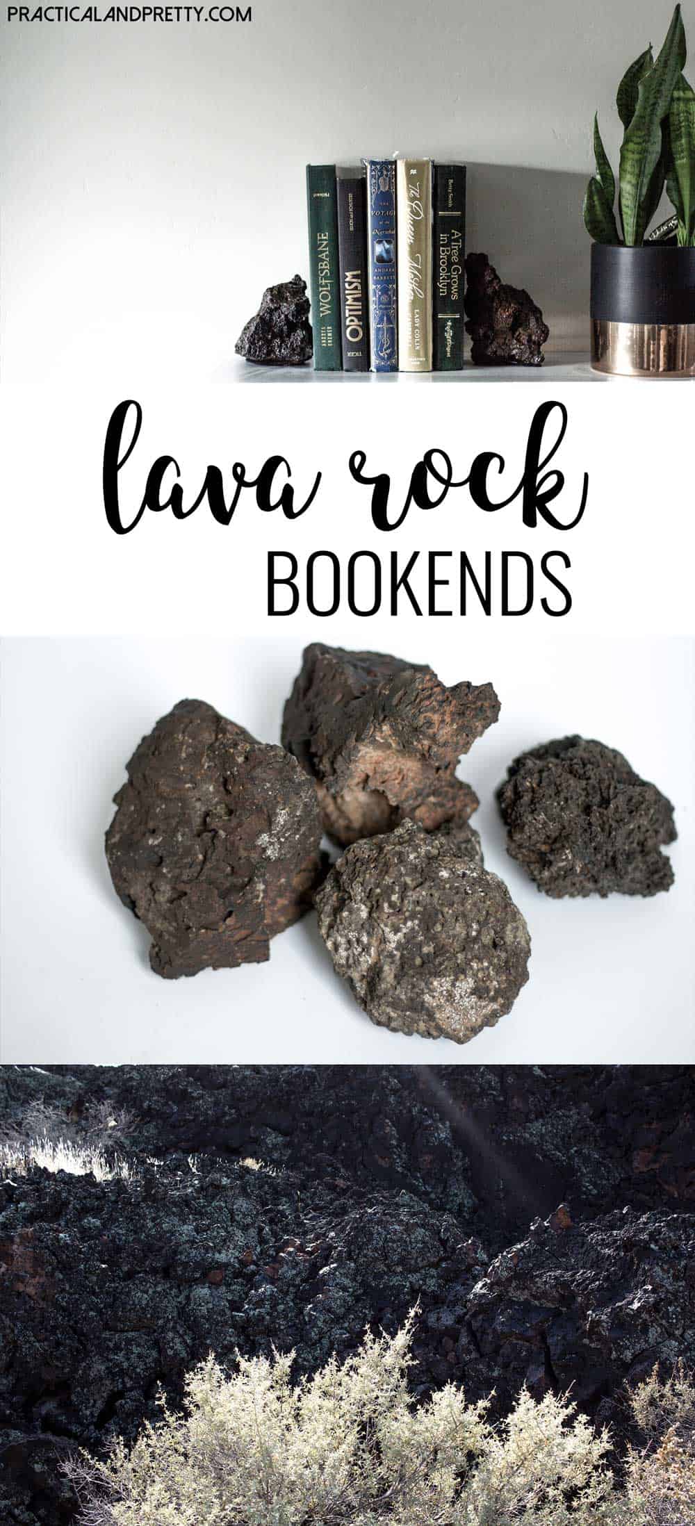 rock bookends