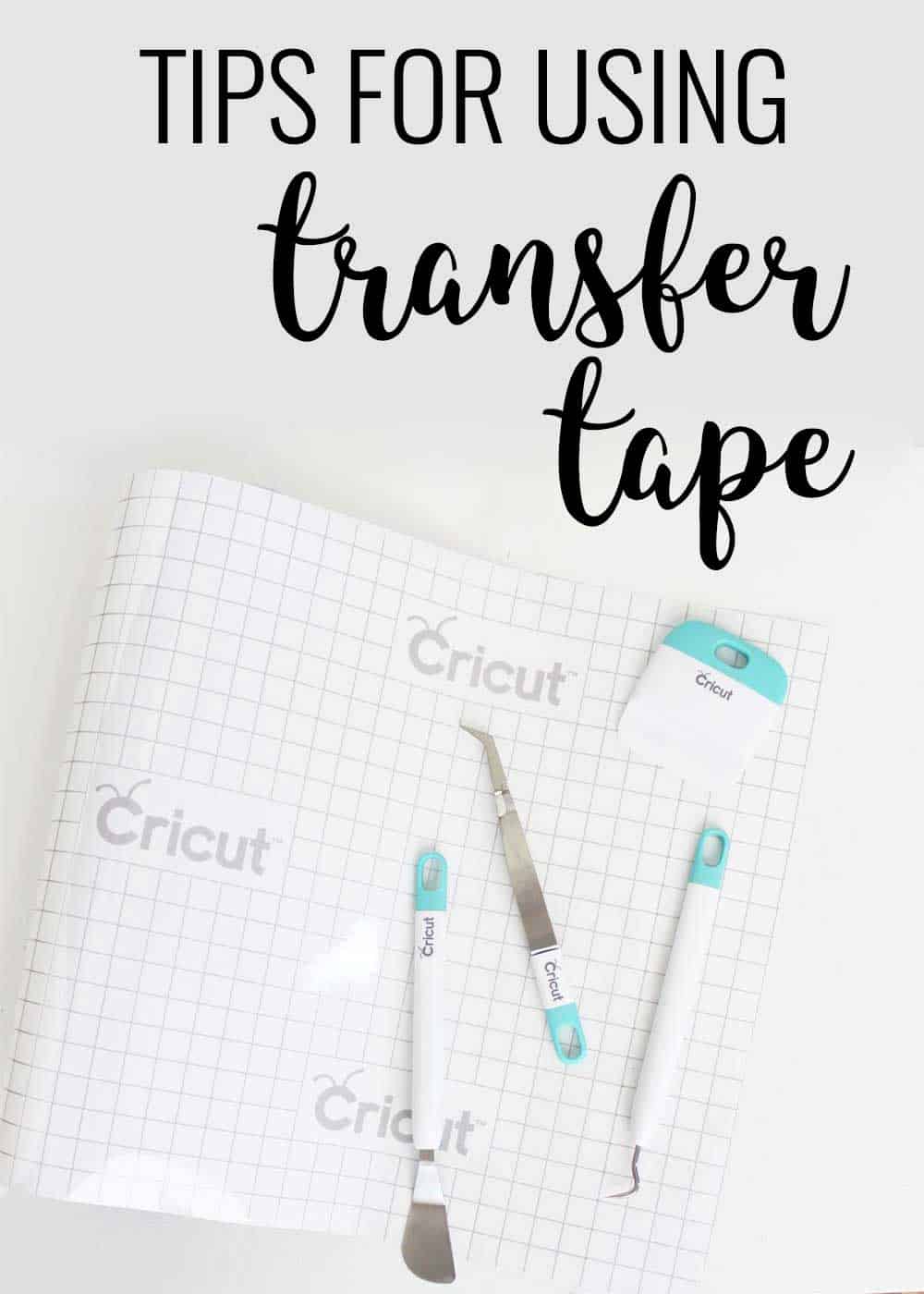 Transfer Tape Tips & Tricks 