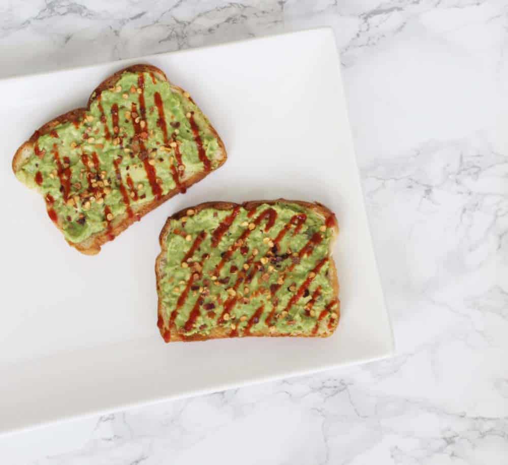 This avocado toast takes 5 minutes to make and is SO good! Easy, delicious and healthy breakfast or snack!! 